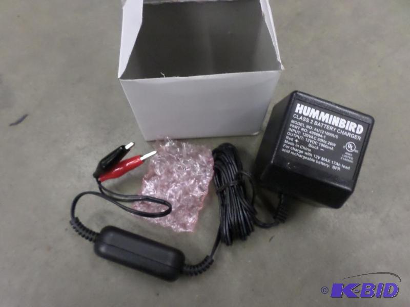 lot 105 image: 12Volt Fish FinderLocator Charger, Universal...