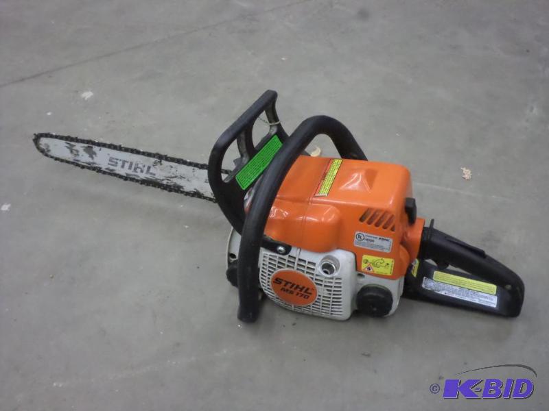 lot 119 image: Stihl MS170 Chainsaw For Parts...