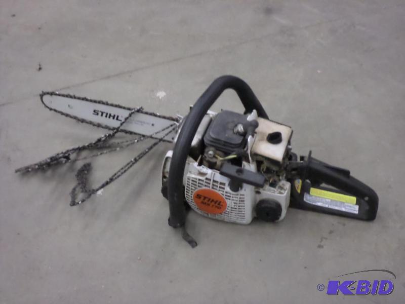 lot 120 image: Stihl MS170 Chainsaw For Parts...