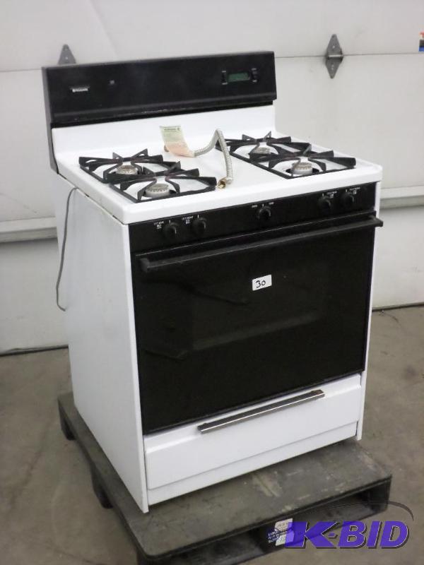 lot 30 image: Frigidaire Natural Gas Range...