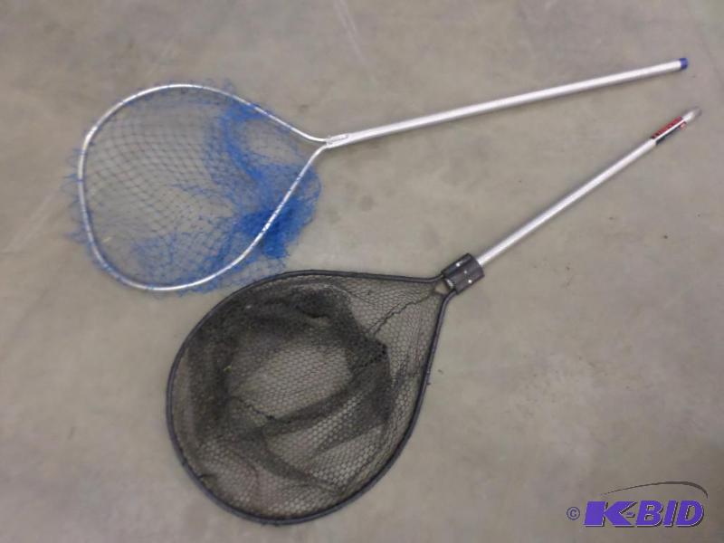 lot 51 image: (2) Long Handle Landing Nets...