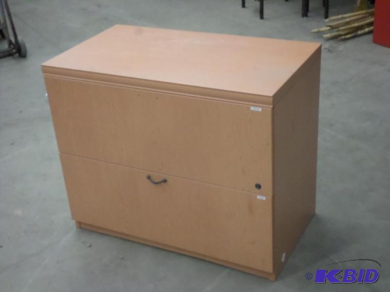 lot 96 image: 2-Drawer 36" Lateral File Cabinet...