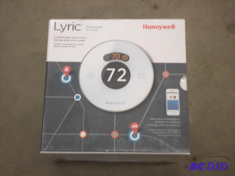 lot 99 image: New Honeywell Lyric Smart Thermostats...
