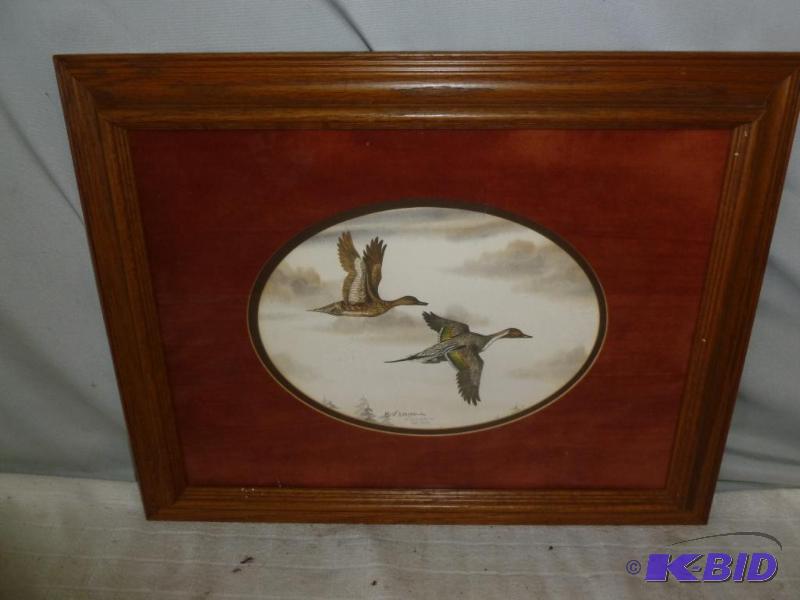lot 105 image: D Smith " signed and numbered 136  950...