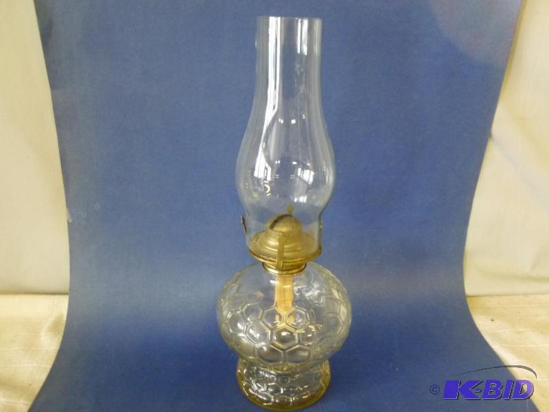lot 131 image: Lamplight Farms oil lamp that measures about ...