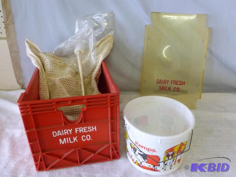 lot 153 image: This lot consists of a collectible Dairy Fres...