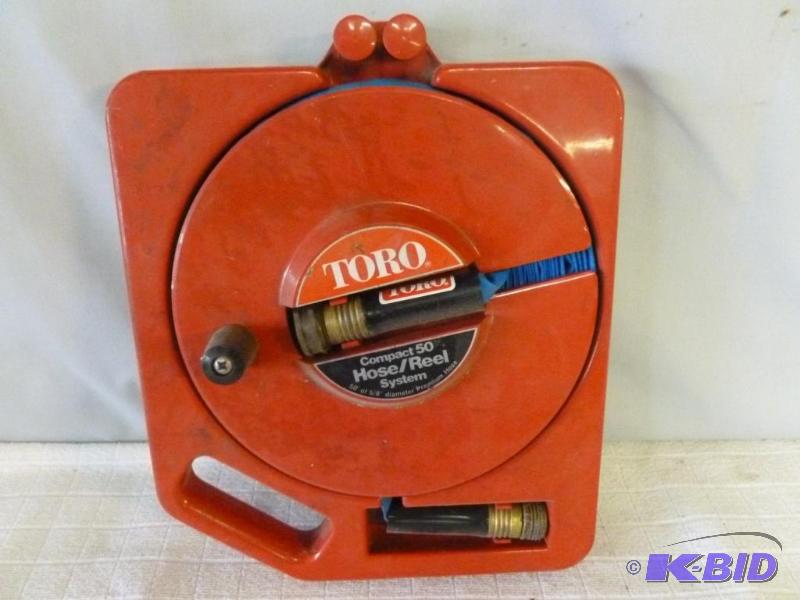 lot 16 image: Toro compact 50 hose reel system, comes with ...