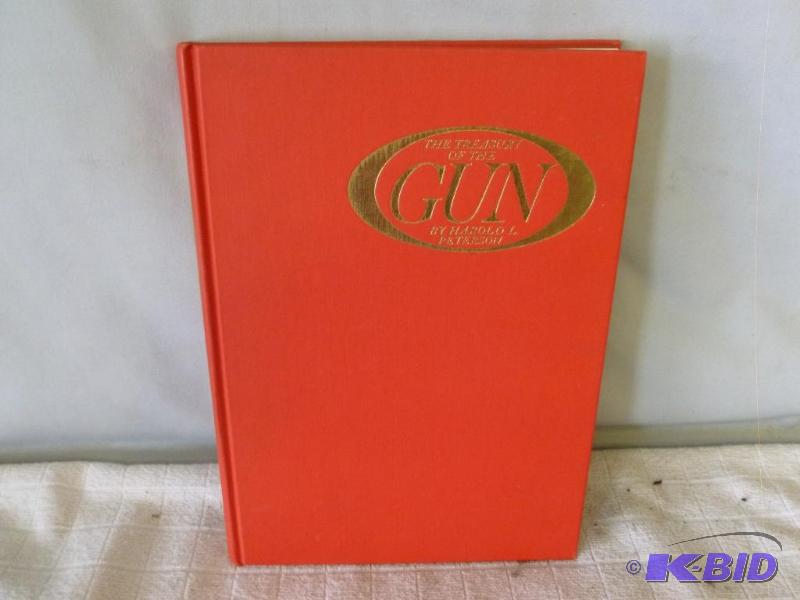 lot 160 image: Large Vintage Book - The Treasury Of The Gun ...