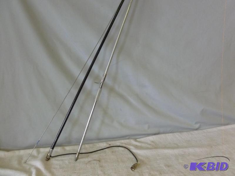 lot 161 image: Lot of three antennas that includes a hy-gai...
