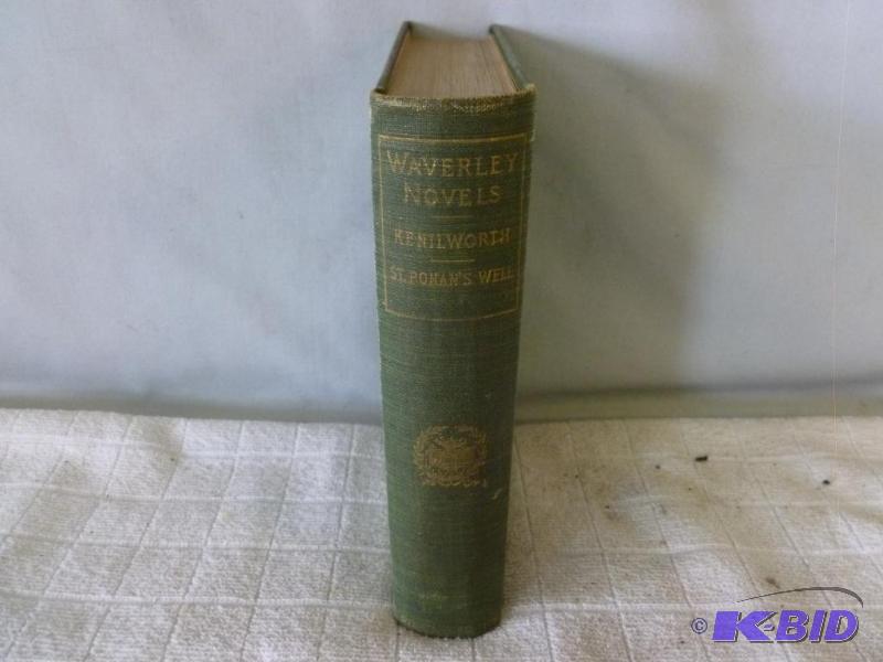 lot 163 image: Antique Book - Waverly Novels - 19th Century....
