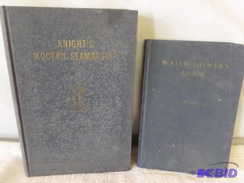lot 175 image: Lot Of Two Vintage U.S Navy Serviceman Books ...