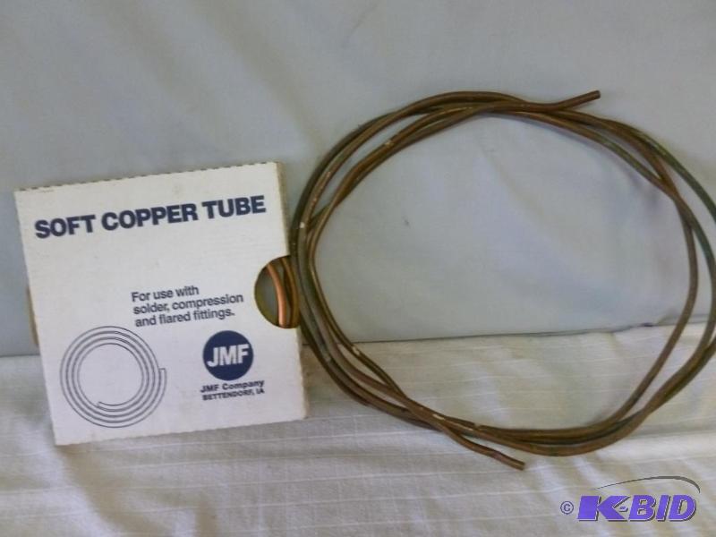 lot 20 image: This lot consists of a new roll of copper tub...