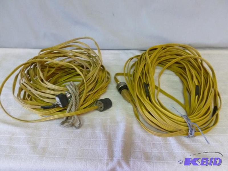 lot 27 image: Lot of two large carpenters extension cords.&...