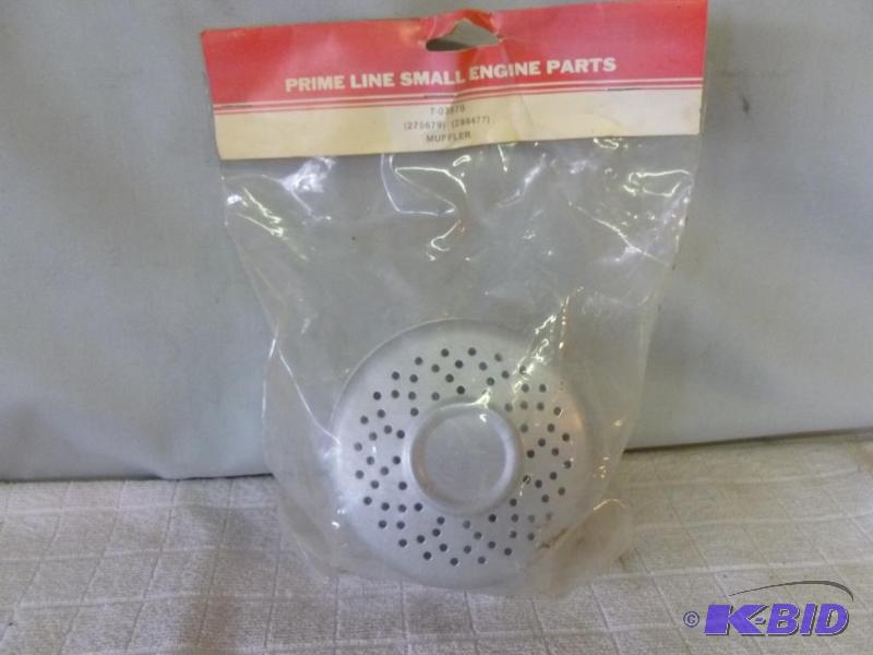 lot 41 image: Prime Line small engine riding mower muffler,...