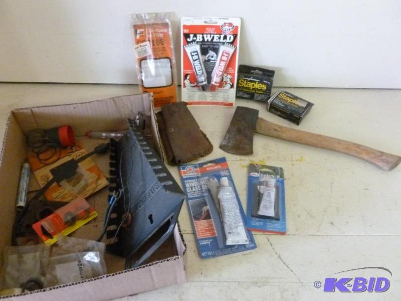 lot 54 image: This lot consists of a new pack of JB Weld, n...