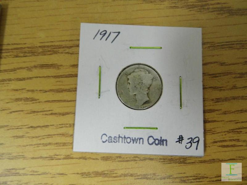 1917 Mercury Dime