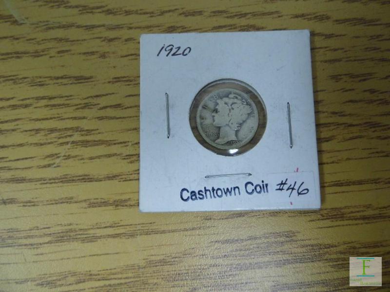 1920 Mercury Dime