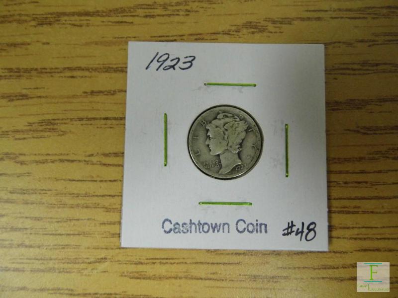 1923 Mercury Dime