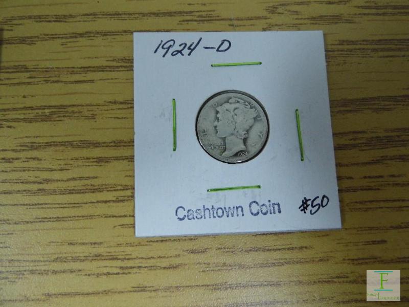 1924 D Mercury Dime #2
