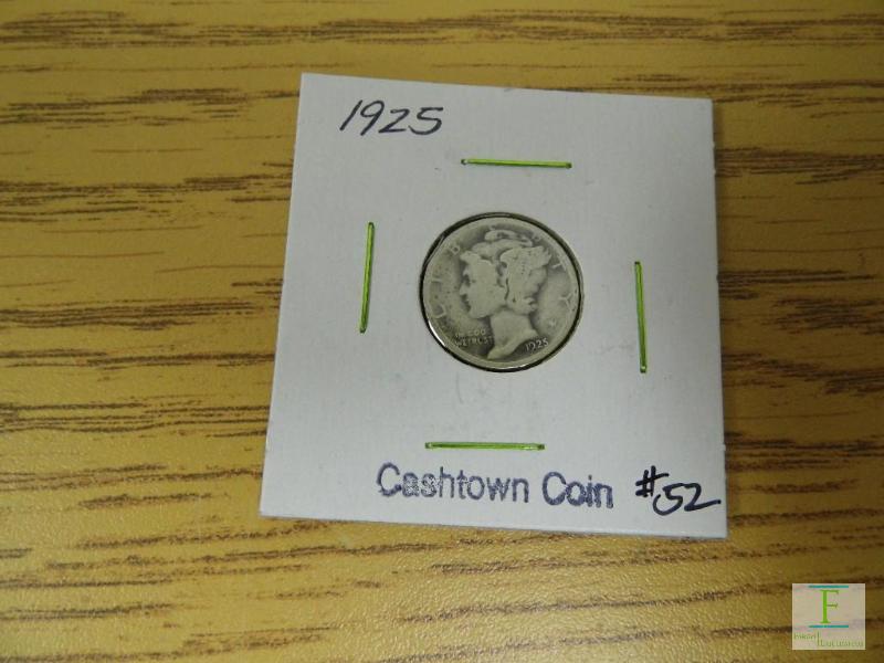 1925 Mercury Dime