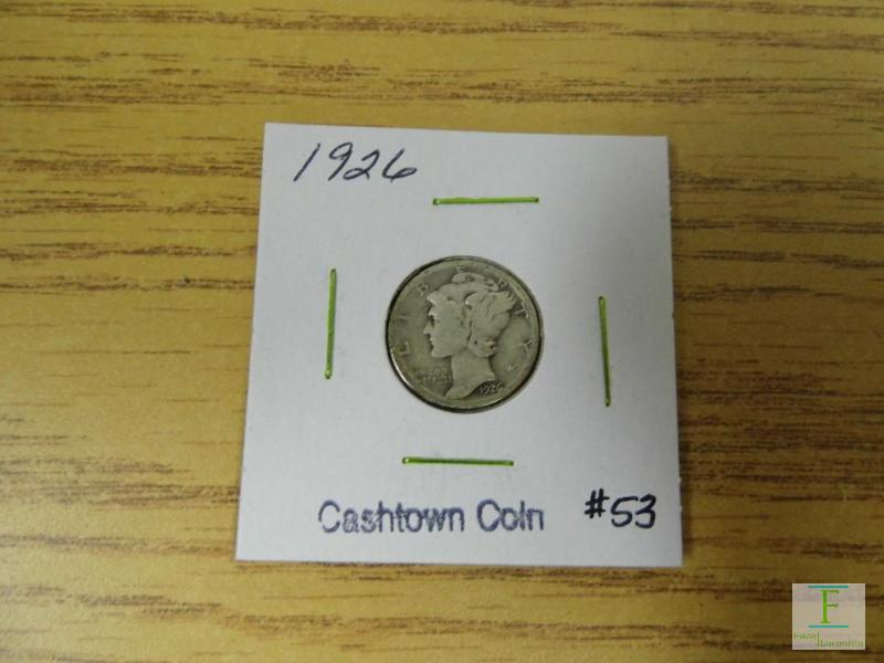1926 Mercury Dime
