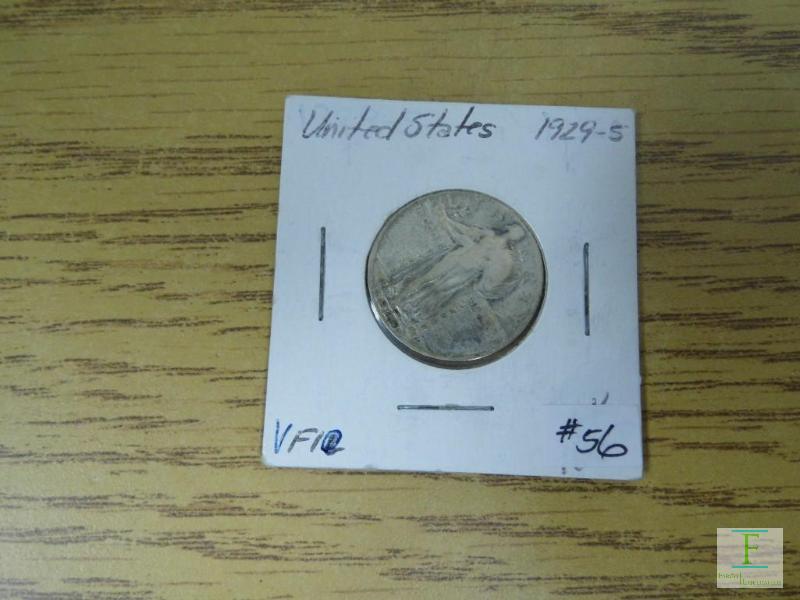 1929 S Standing Liberty Quarter