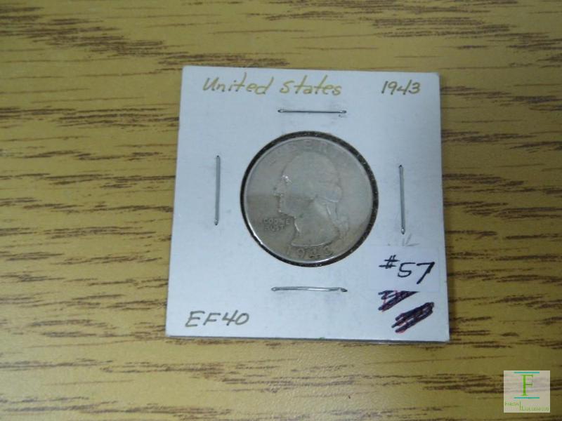 1943 Washington Quarter