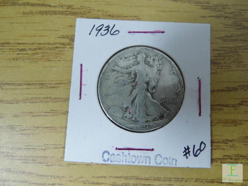 1936 Walking Liberty Half