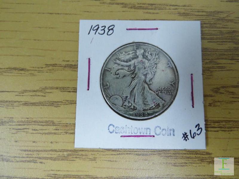 1938 Walking Liberty Half
