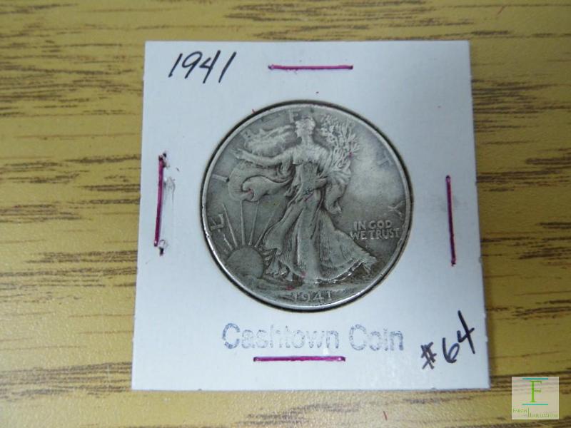 1941 Walking Liberty Half