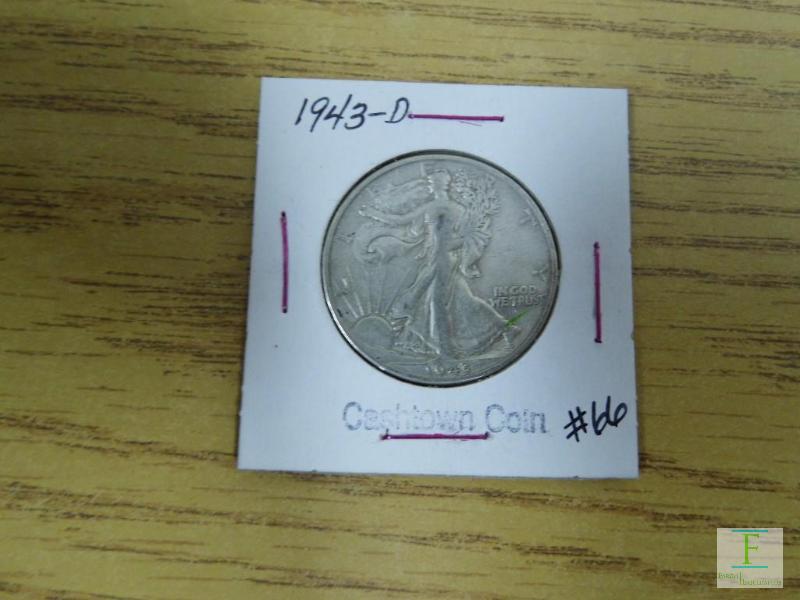 1943 D Walking Liberty Half