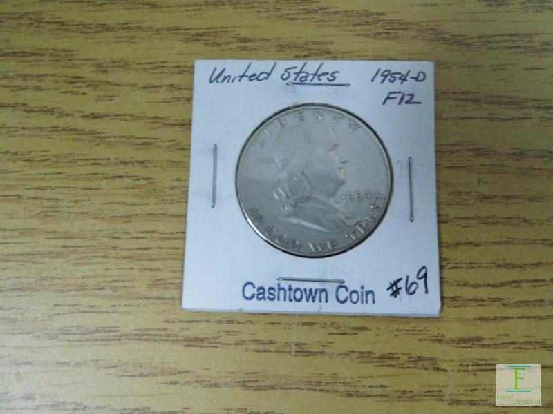 1954 D Franklin Half