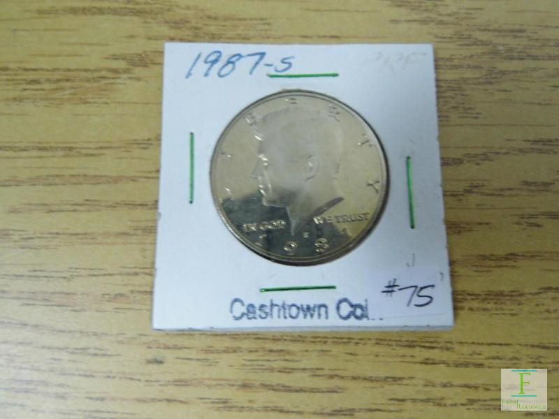 1987 S Proof Kennedy Half