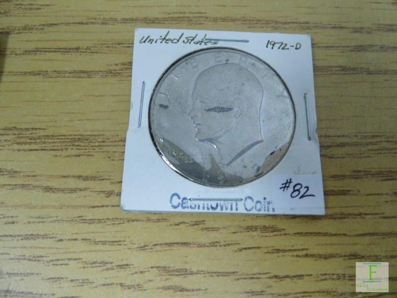 1972 D Ike Dollar
