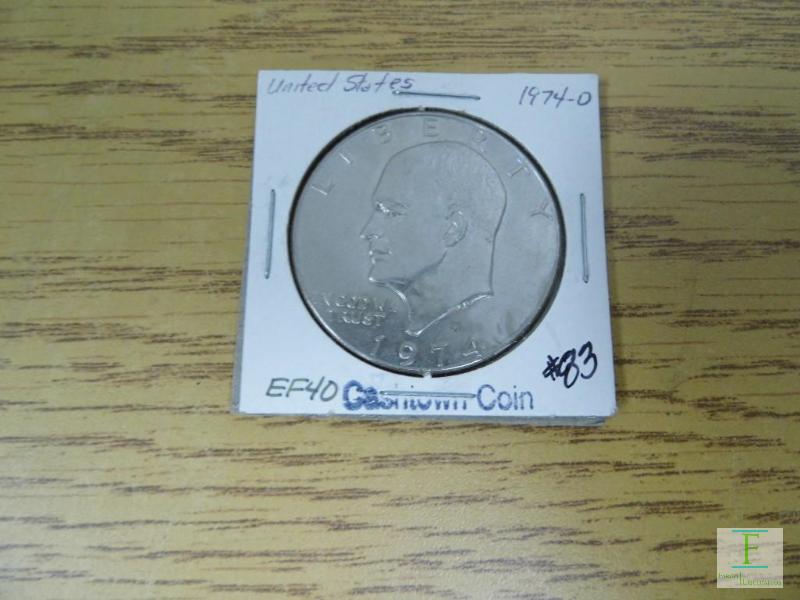 1974 D Ike Dollar