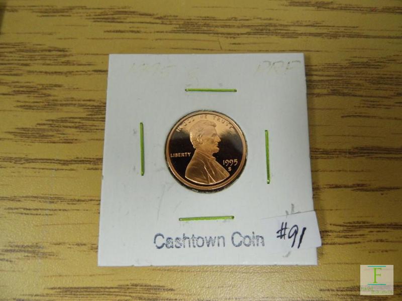 1995 S Proof Lincoln Cent