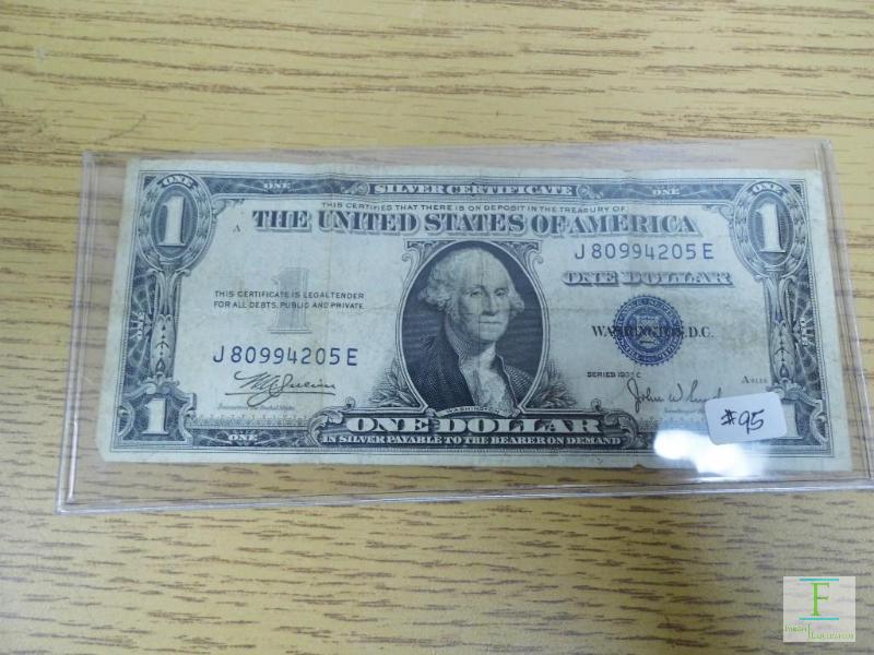 1935 C $1 Silver Certificate