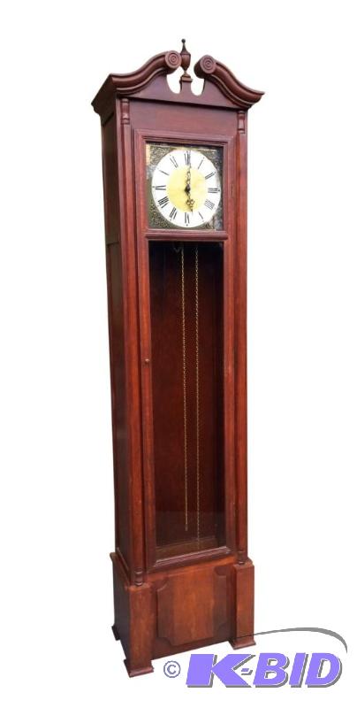lot 3 image: West German Grandfather Clock