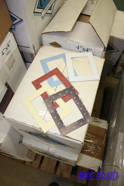 Pallet of assortes mat frames