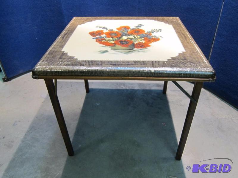 Vintage Folding Card Table