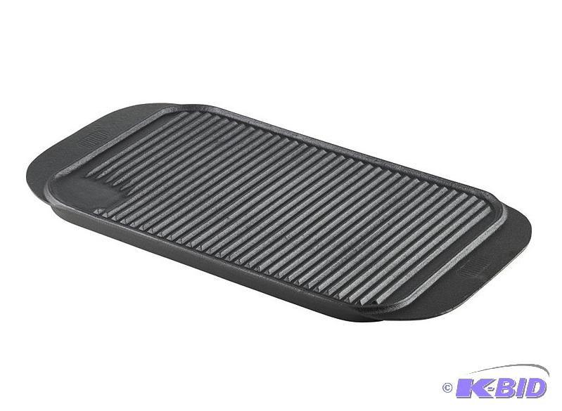 Lot of 2 Cast Iron GrillGriddles