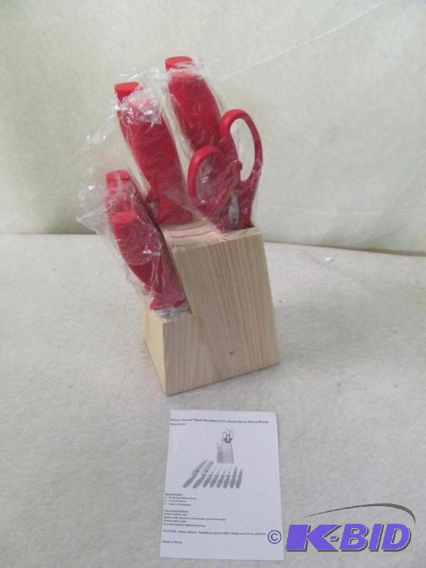 10 Piece Santoku Knife Set & Block