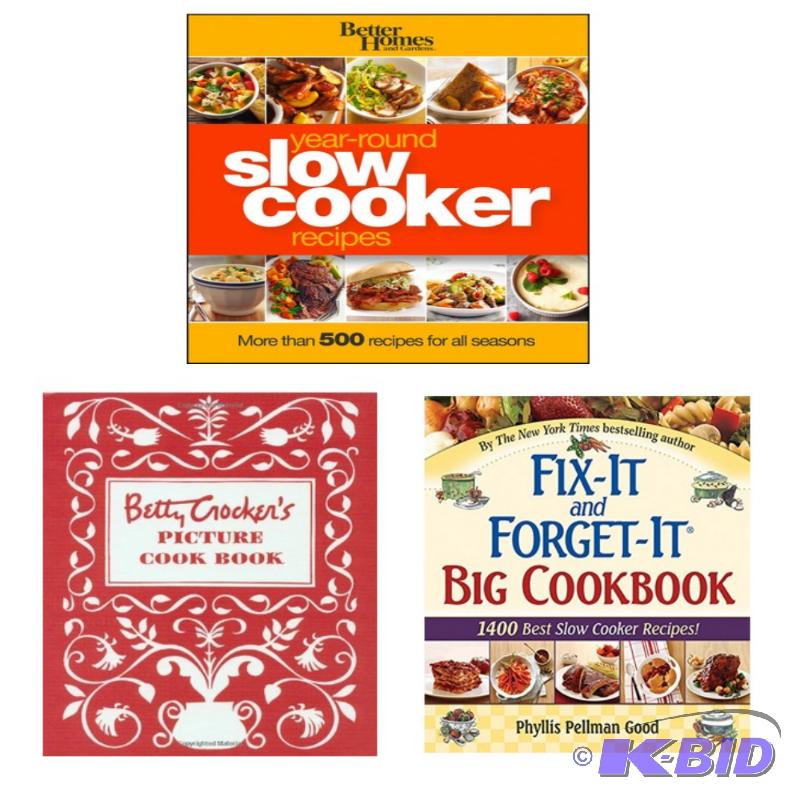 Lot of 3 NEW Cookbooks