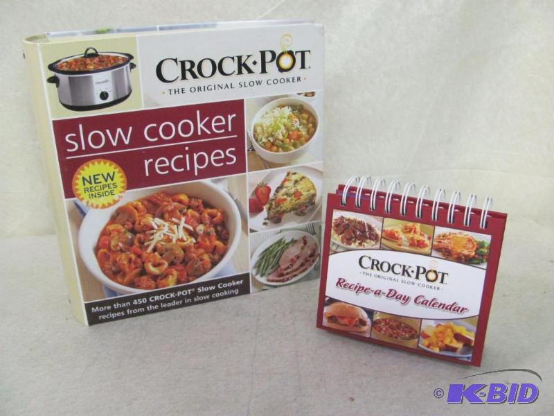 Crock-Pot Cookbook Lot