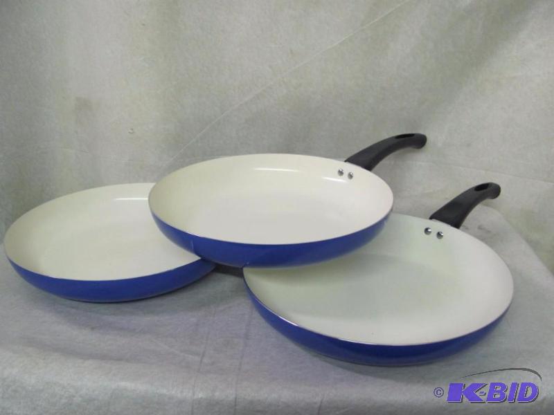 Handy Gourmet Ceramic Fry Pan Set