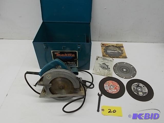 Makita Circular Saw, Unknown Cond, Plug is Mi...