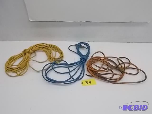 (3) Extension Cords...