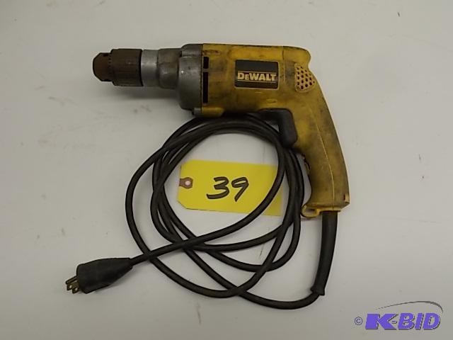 Dewalt 12&quot Drill, Works, Chuck is Stuck...