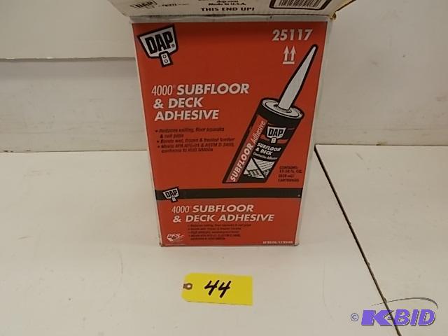 (12) Dap 25117 4000 Subfloor &amp Deck Adhes...