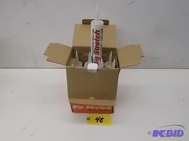 (12) Sashco Big Stretch Caulk...